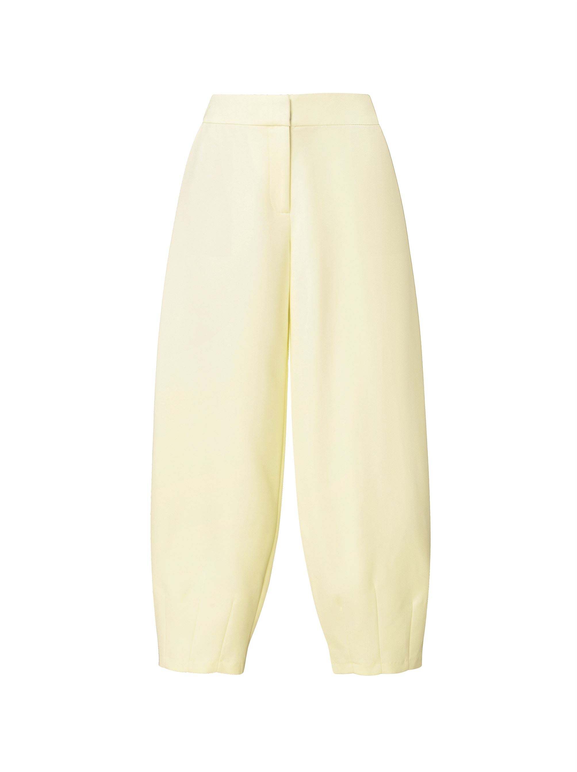 Yellow Viscose Pants