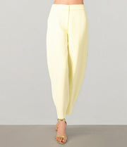 Yellow Viscose Pants