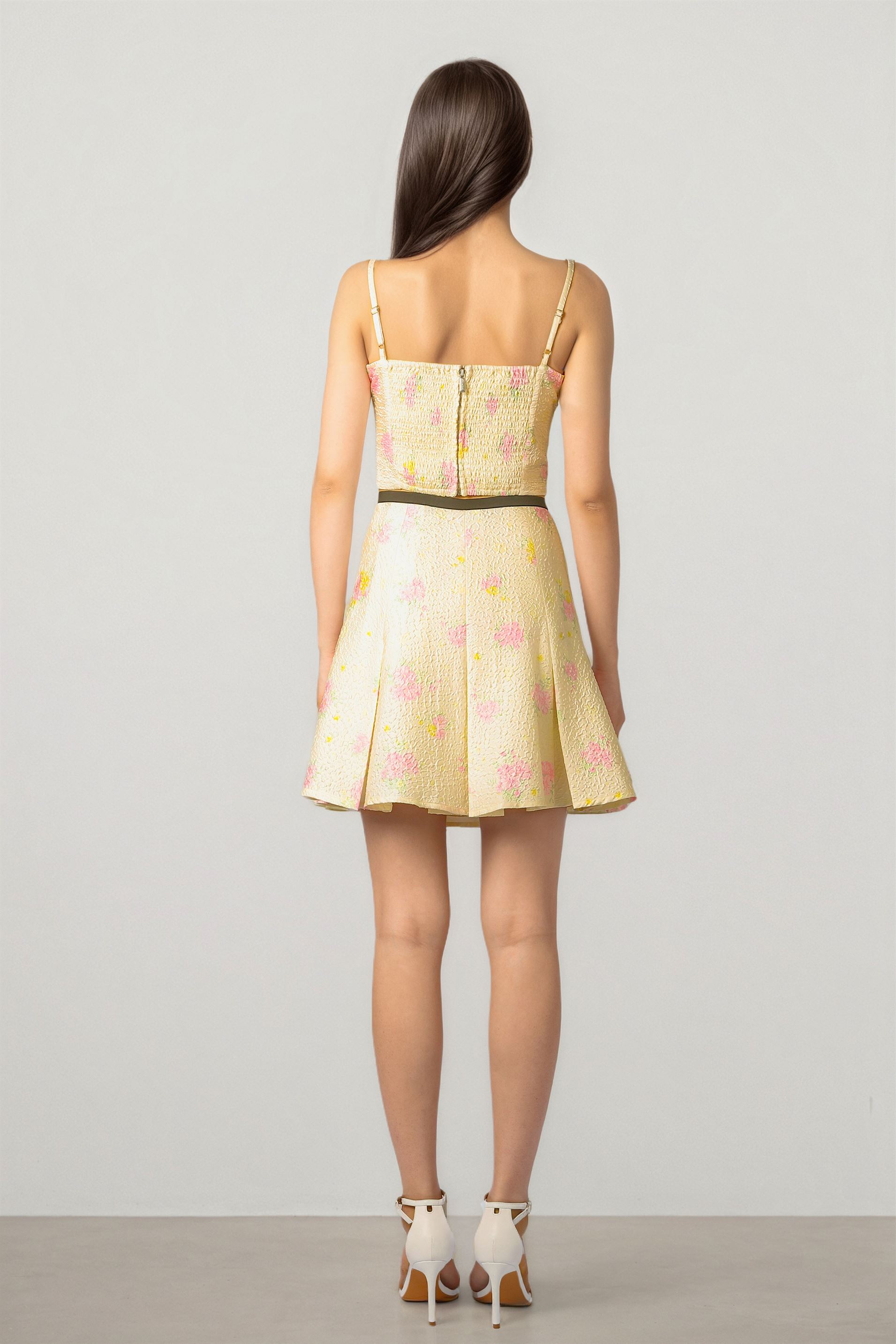 Printed Jacquard Skirt