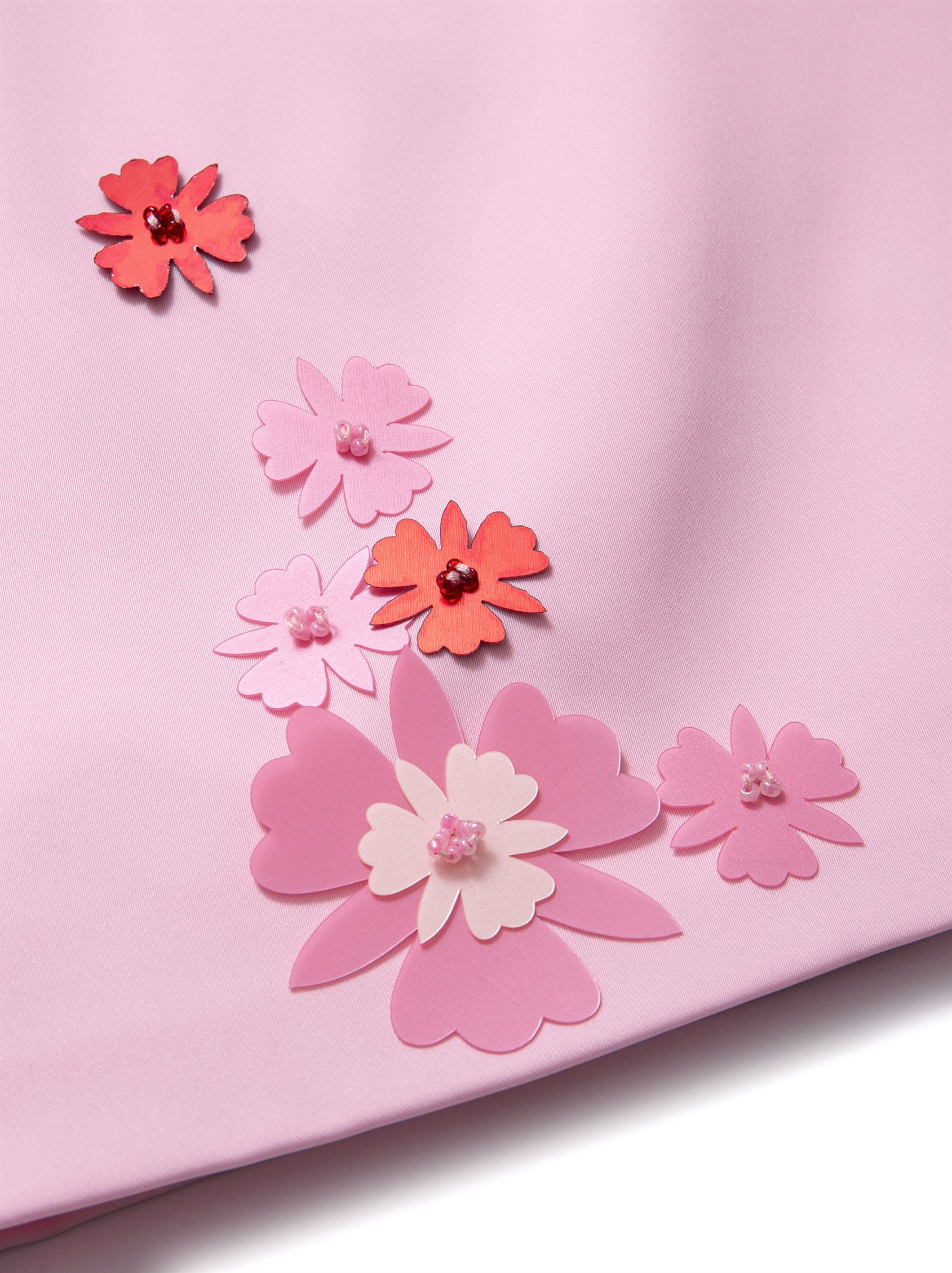 Pink Satin Skirt