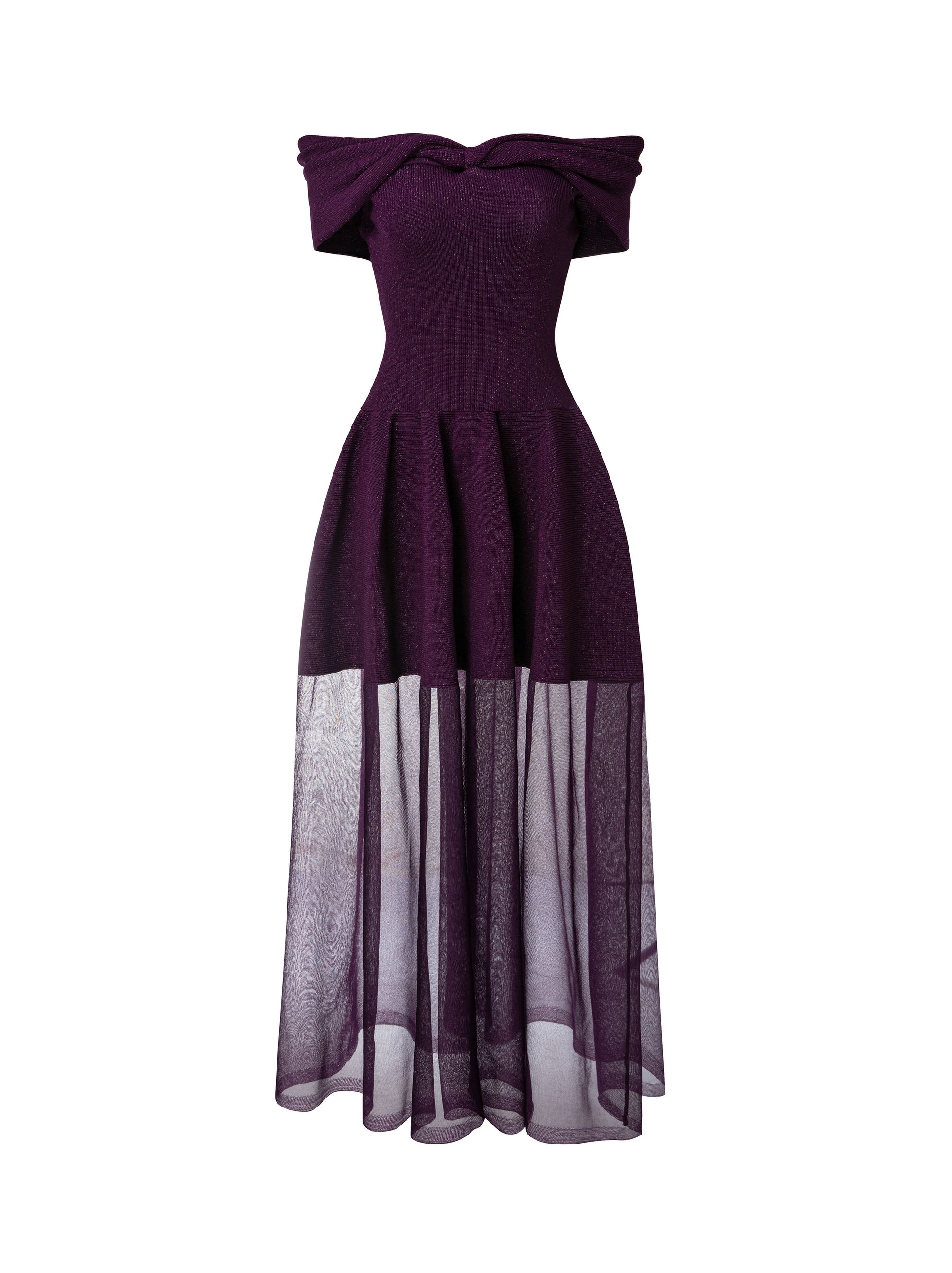 Off Shoulder Peplum Dress