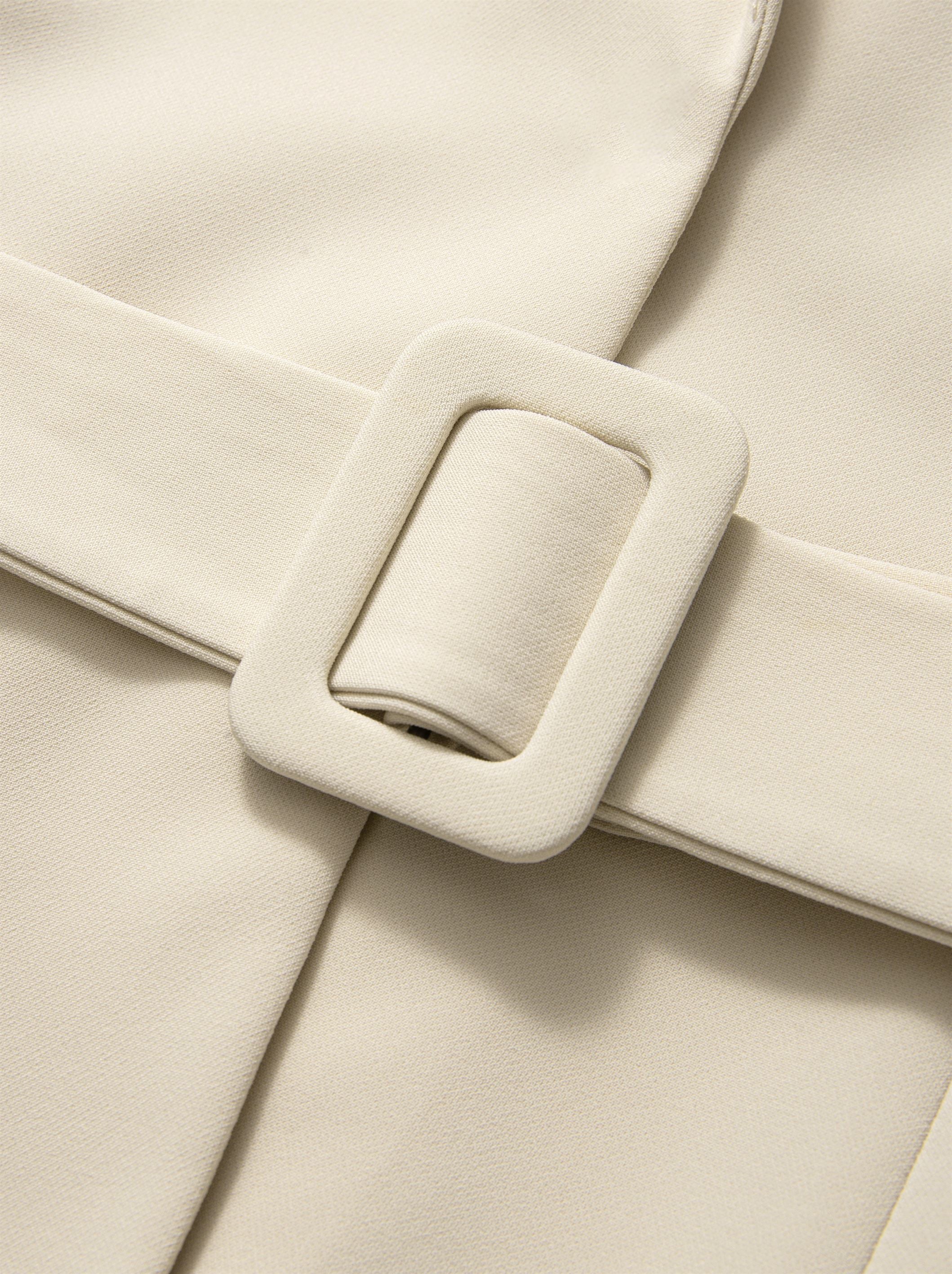 Sand Crepe Jacket