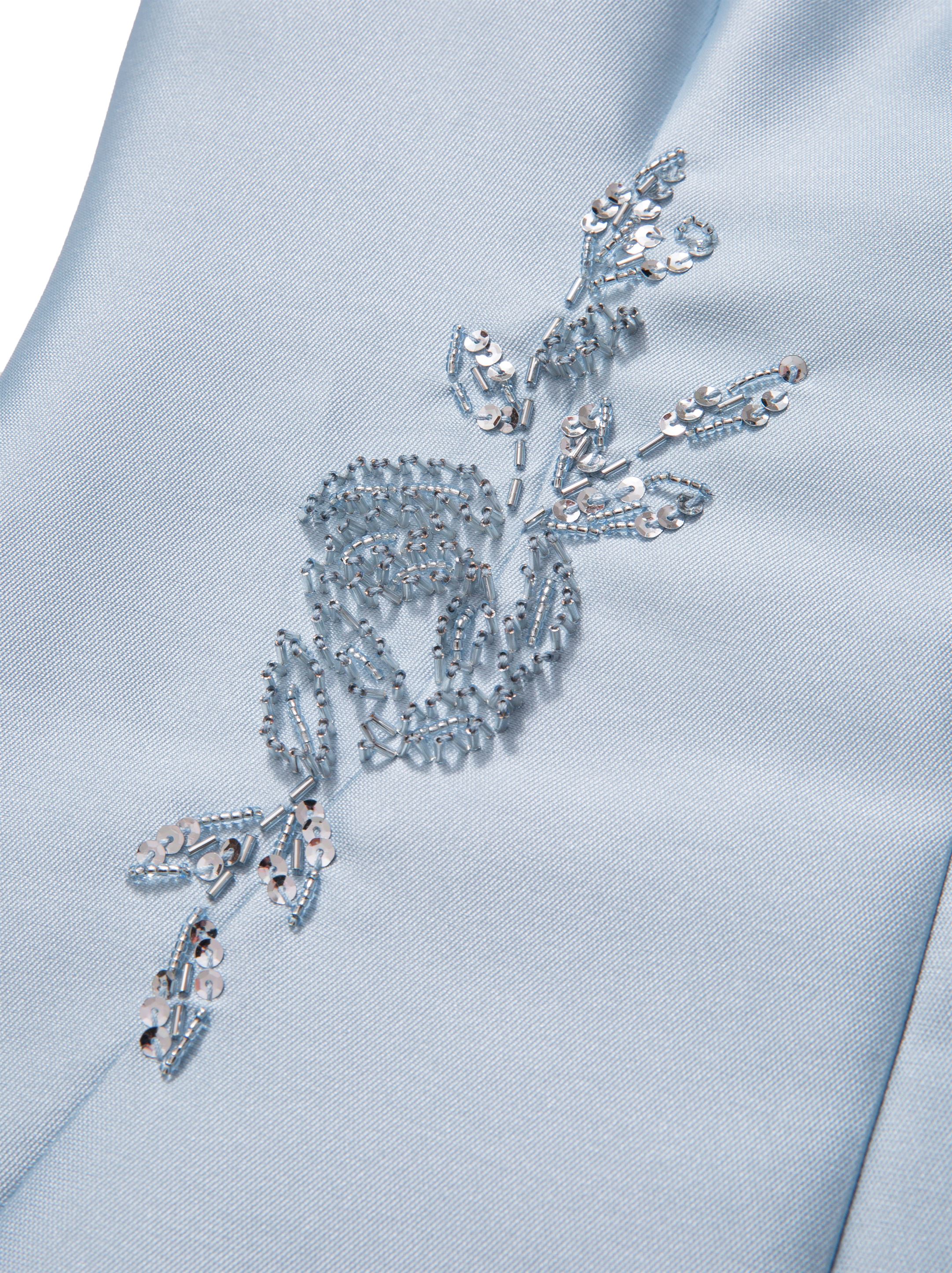 Azure Charm Midi Dress