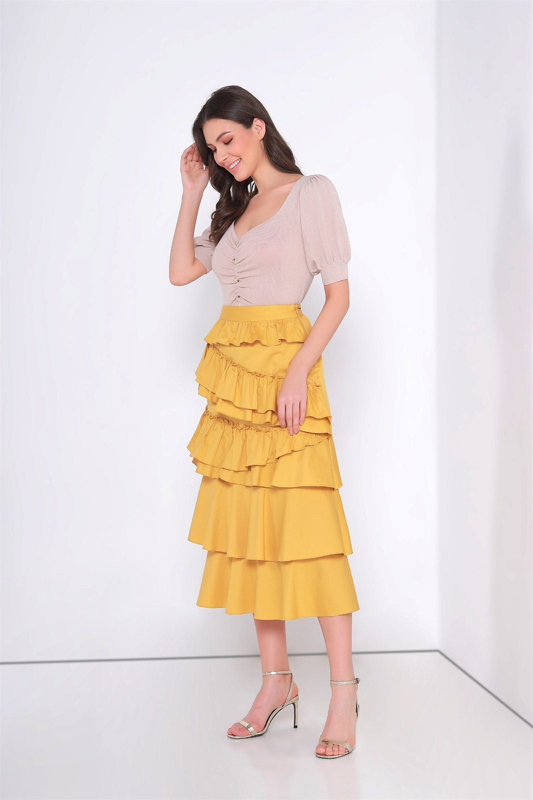 Balloon Sleeves Top - Femi9 EG