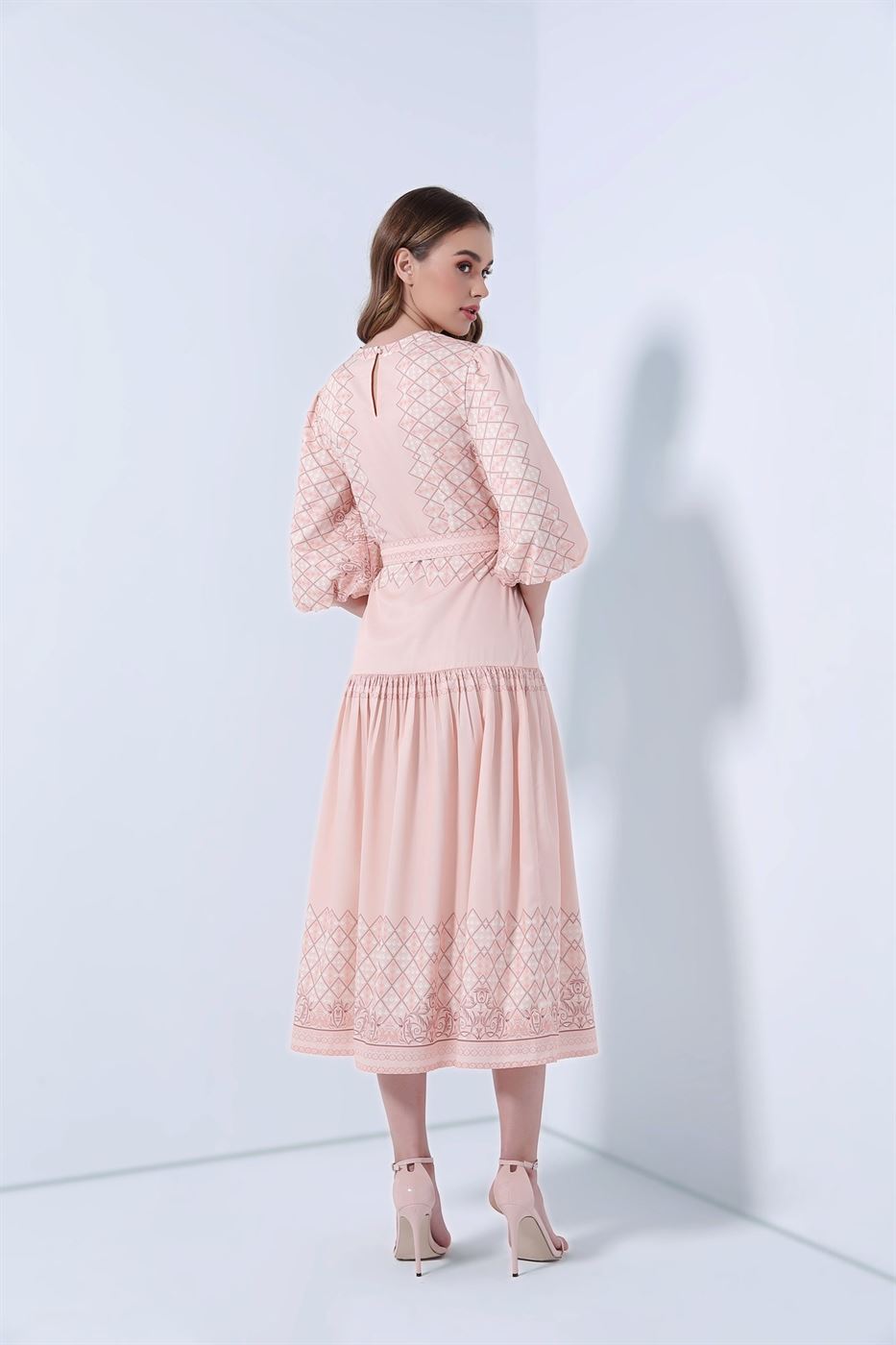 Balloon Sleeves Dress - Femi9 EG