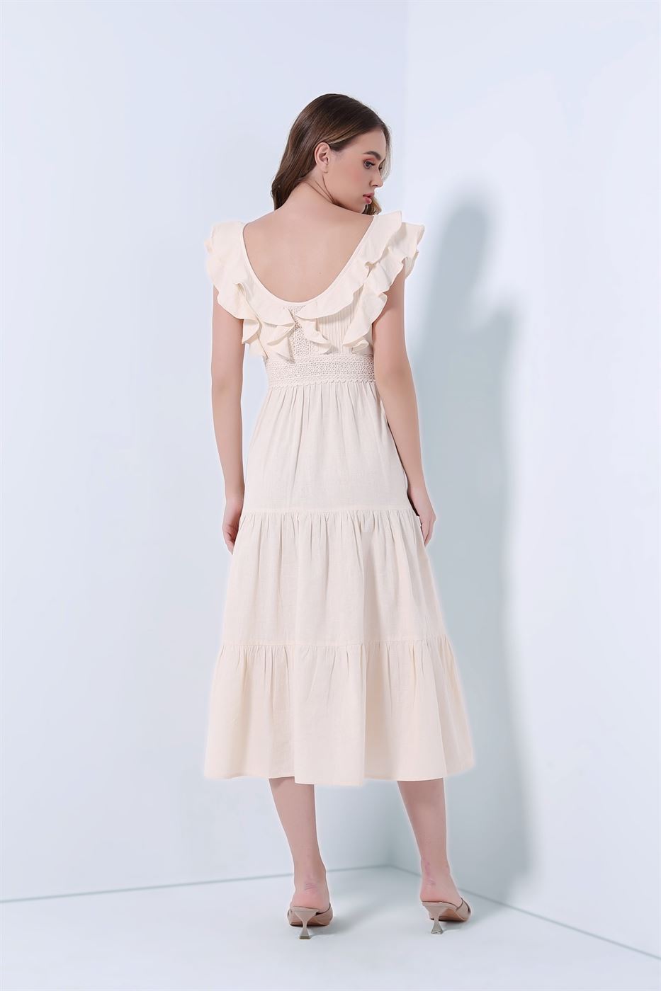 Statement Ruffled Dress - Femi9 EG