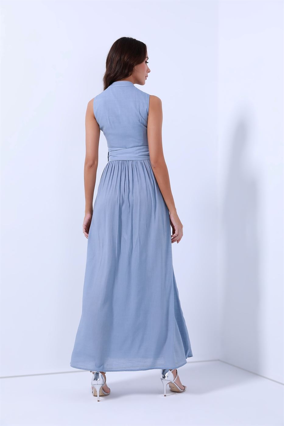 Dress With Embllished Top - Femi9 EG