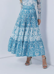 Allover Printed Skirt - Femi9 EG