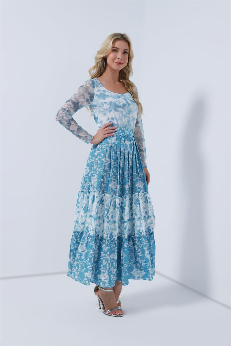 Allover Printed Skirt - Femi9 EG