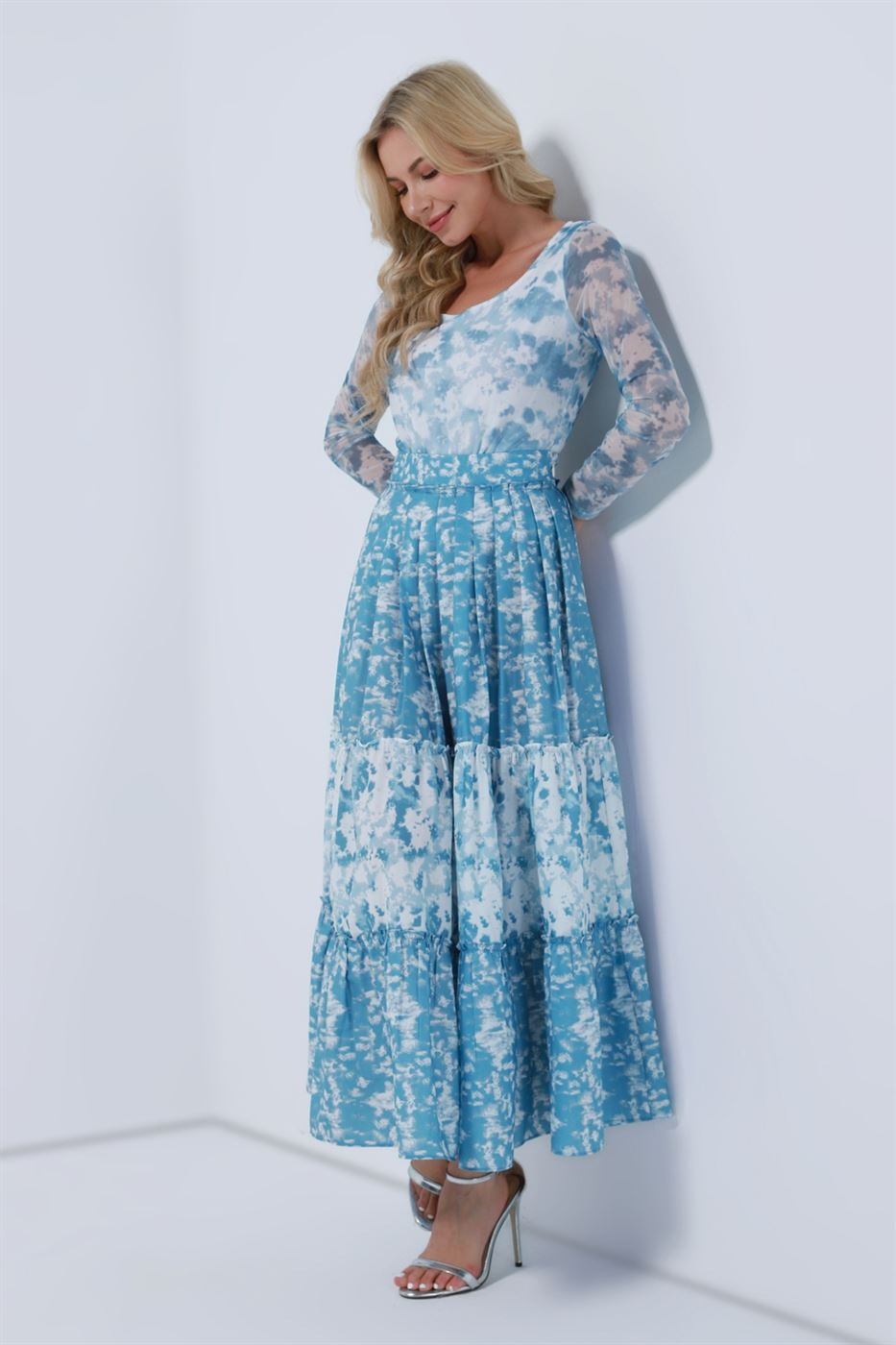 Allover Printed Skirt - Femi9 EG