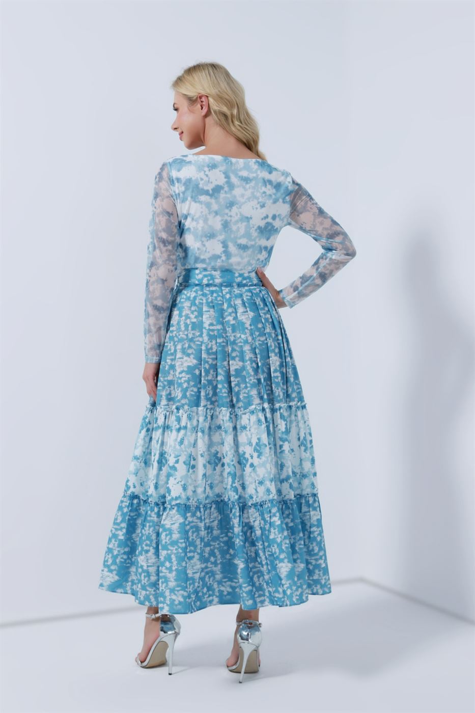 Allover Printed Skirt - Femi9 EG