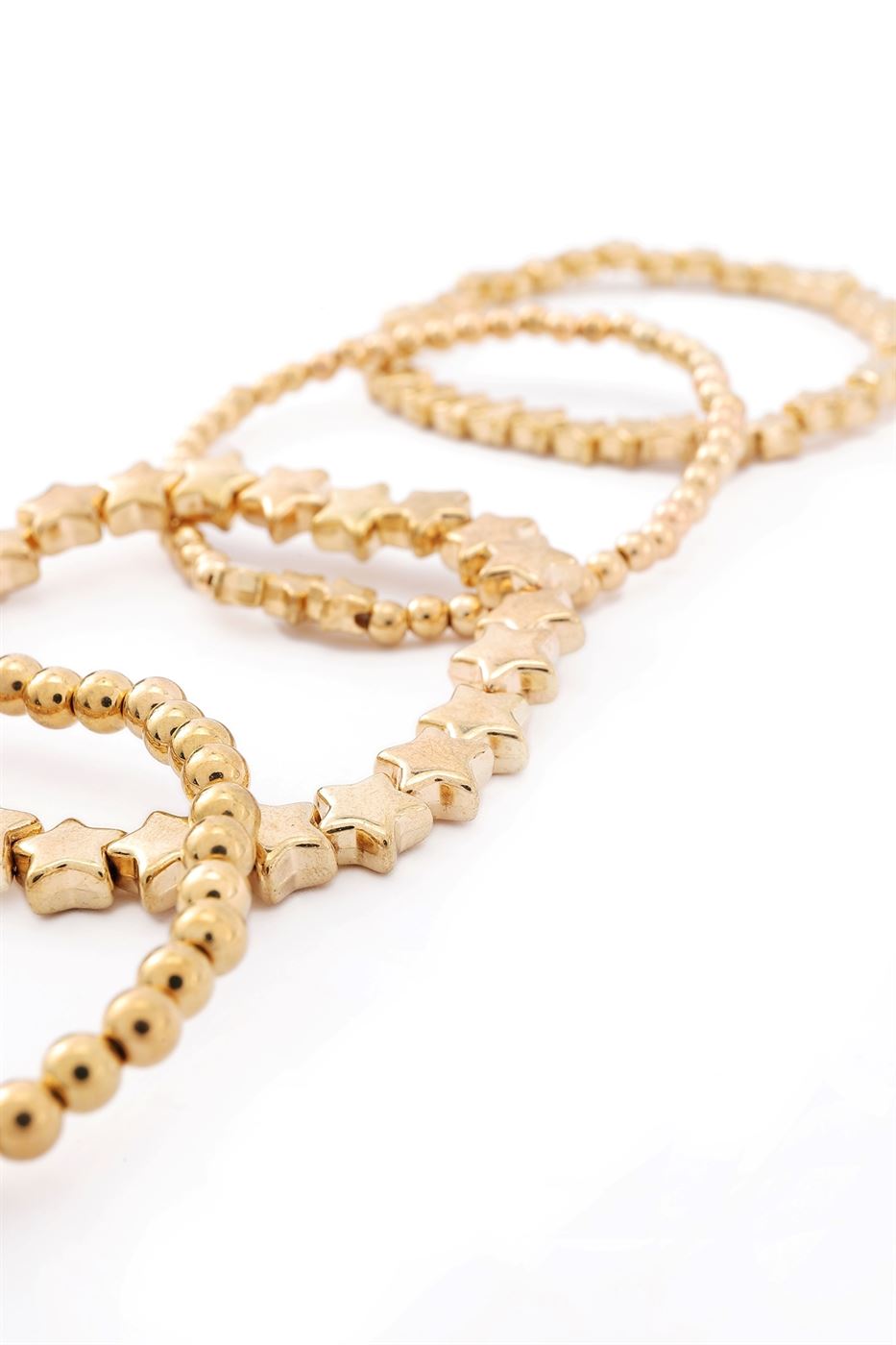 Gold Tone Bracelets Set - Femi9 EG