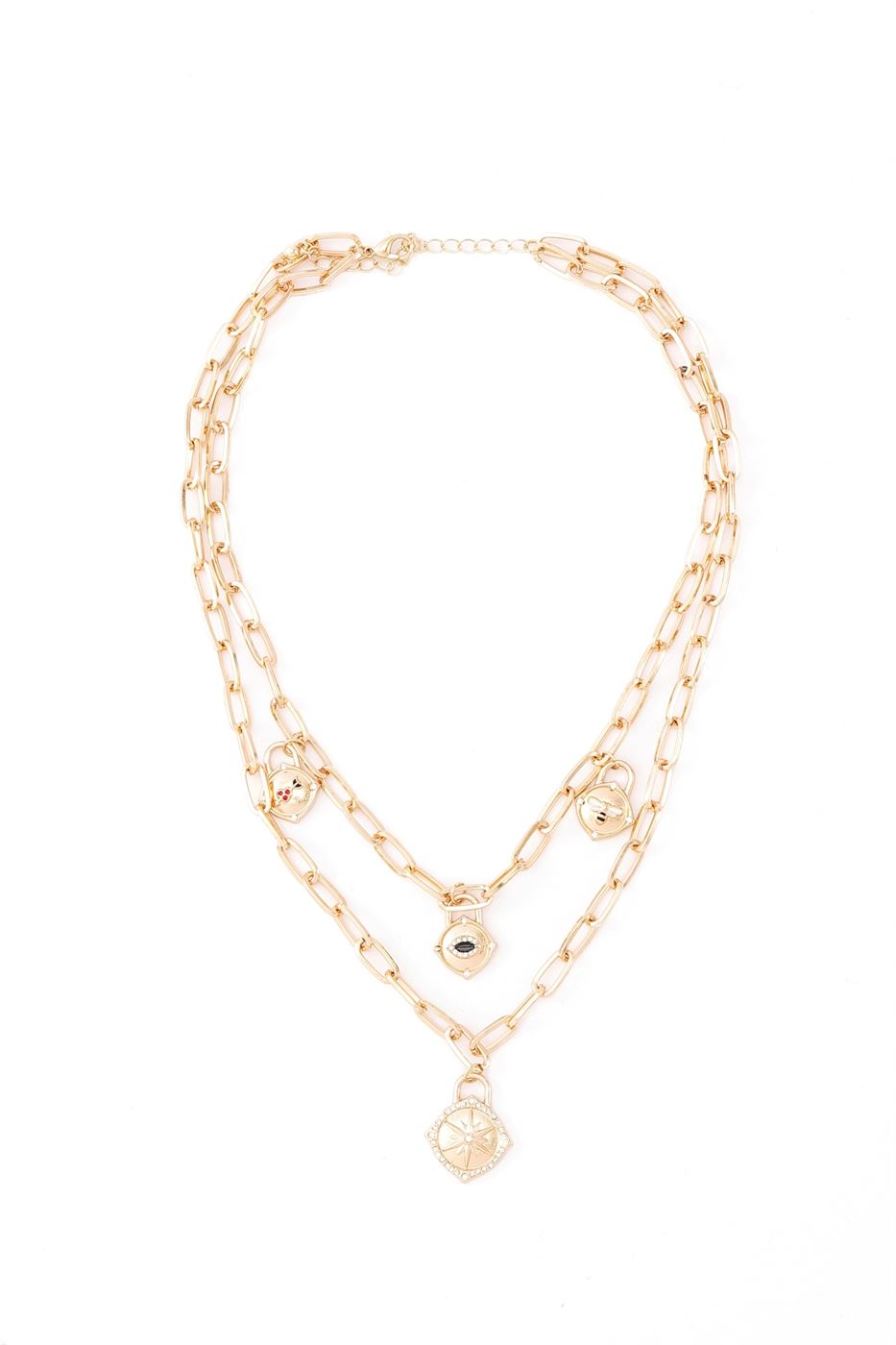 Gold Tone Necklace - Femi9 EG