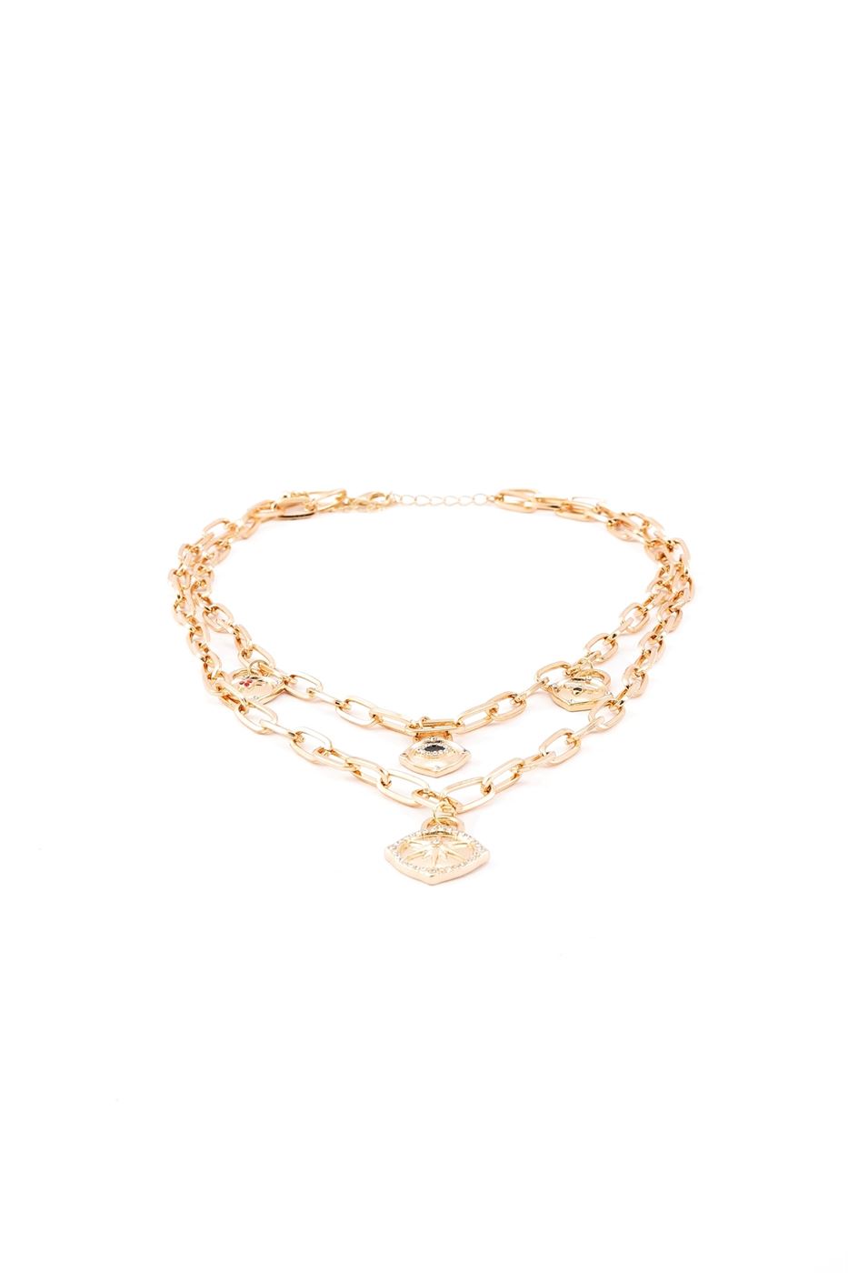Gold Tone Necklace - Femi9 EG