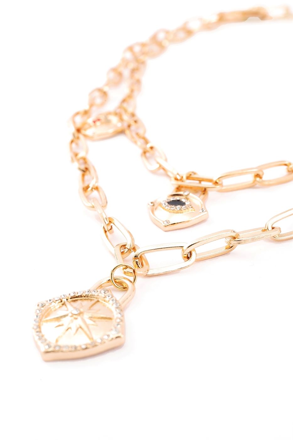 Gold Tone Necklace - Femi9 EG