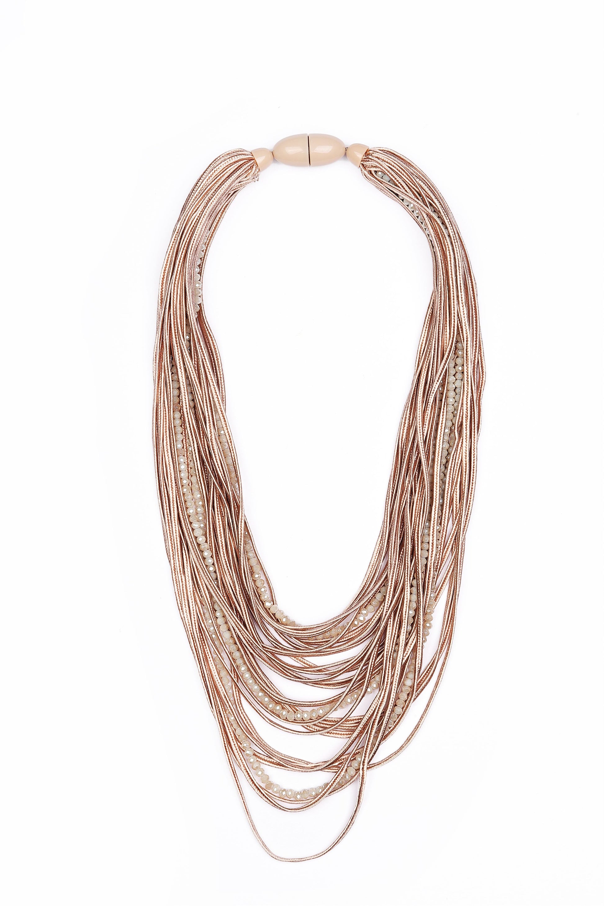Necklace With Strings Detail - Femi9 EG