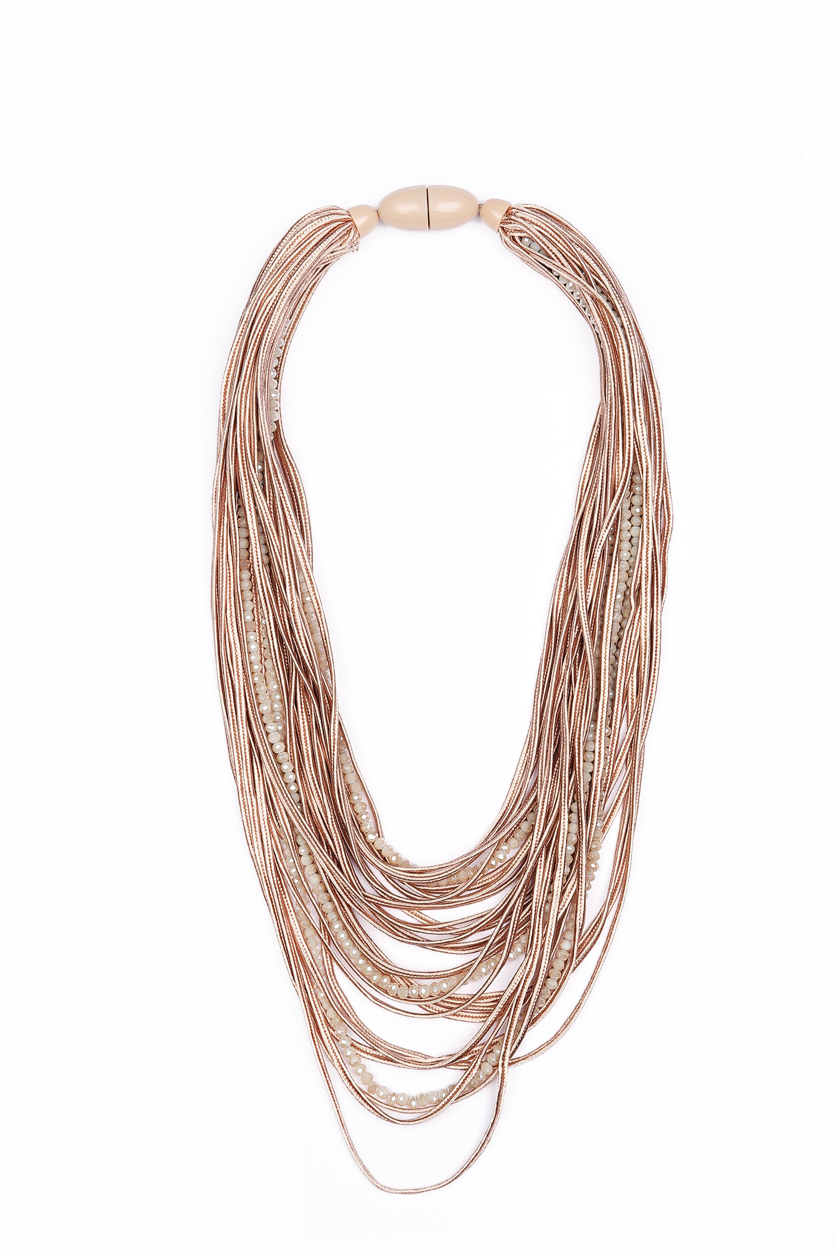 Necklace With Strings Detail - Femi9 EG