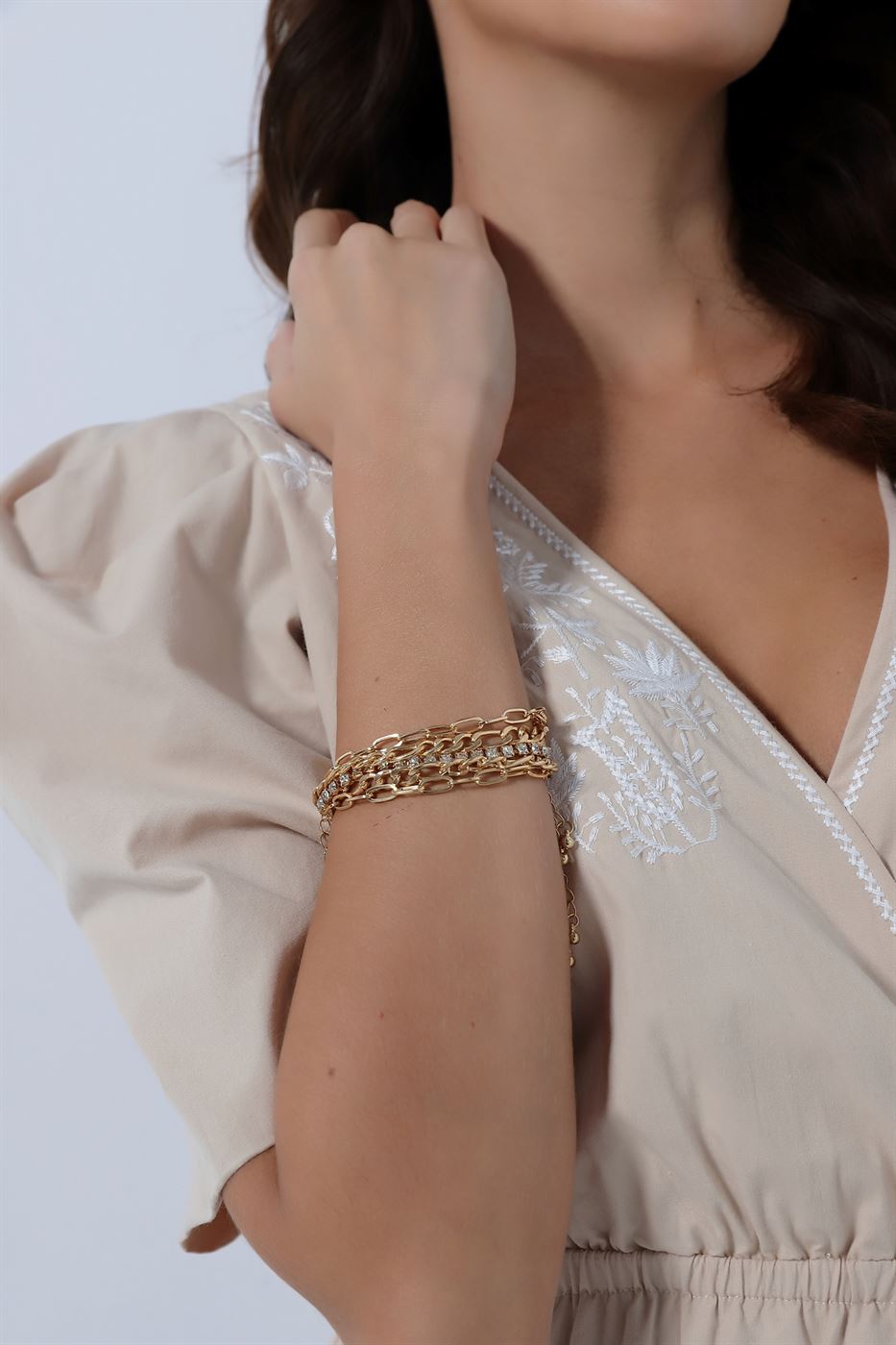Gold Tone Bracelets - Femi9 EG