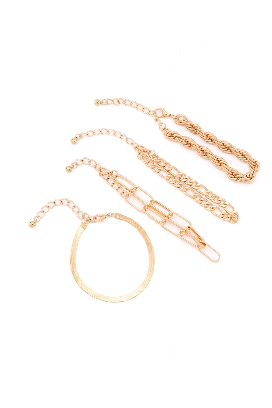 Gold Tone Bracelets - Femi9 EG