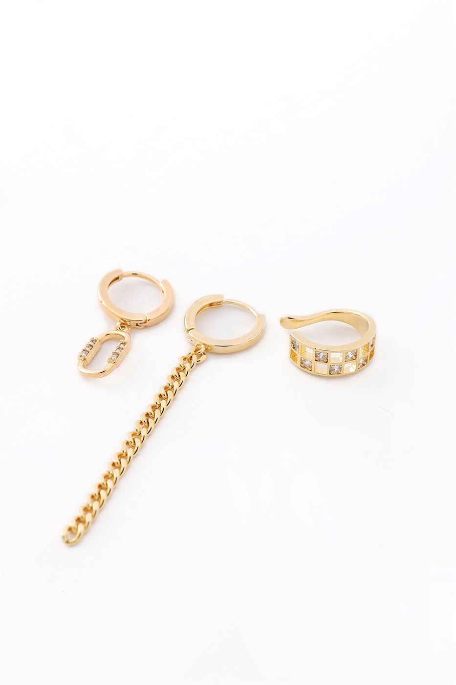 Onyx Strand Drop Earrings - Femi9 EG