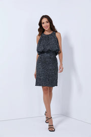 Midi Legnth Jacquard Dress - Femi9 EG
