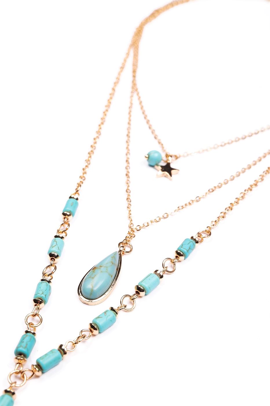 Fringe Detail Necklace - Femi9 EG