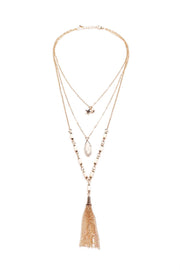 Fringe Detail Necklace - Femi9 EG