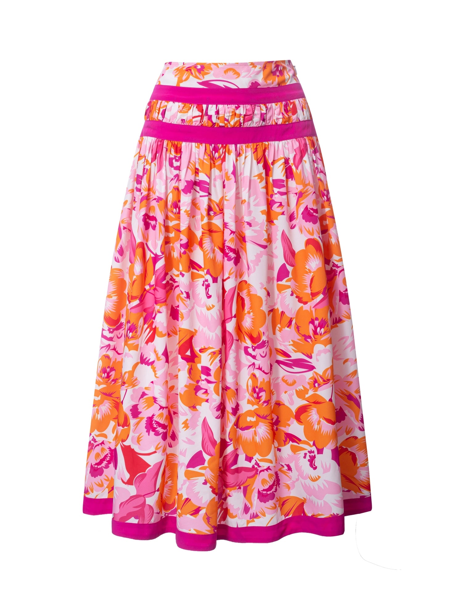 Midi Printed Skirt - Femi9 EG