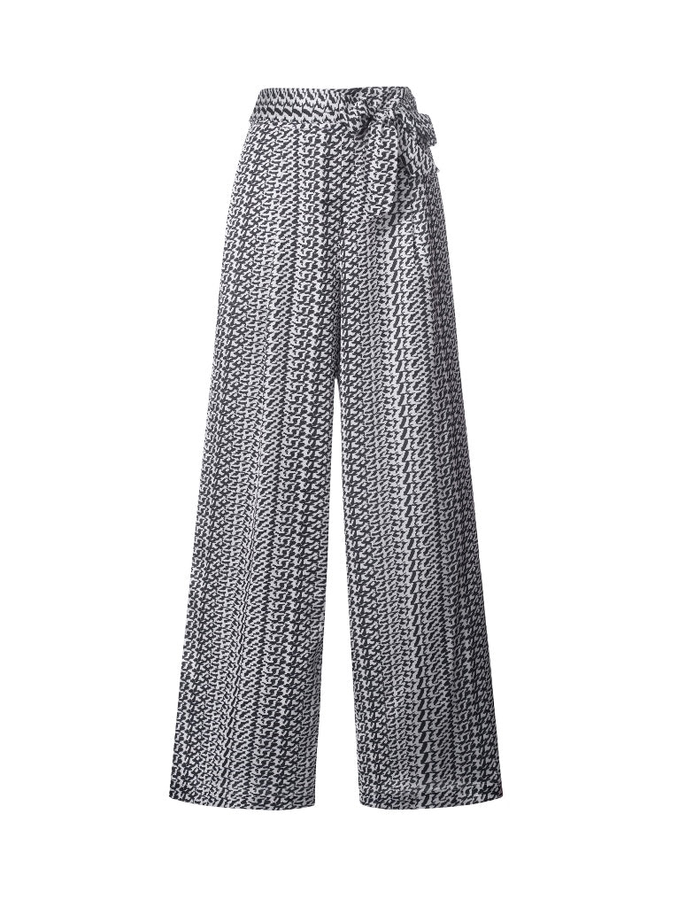 Wide Leg Printed Pants - Femi9 EG