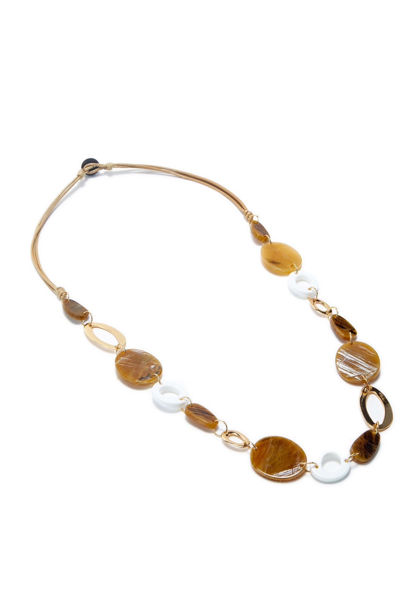 Long Length Blue Tone Necklace - Femi9 EG
