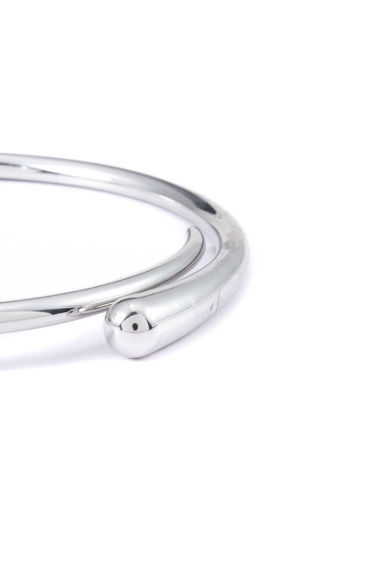Silver Tone Bangle - Femi9 EG