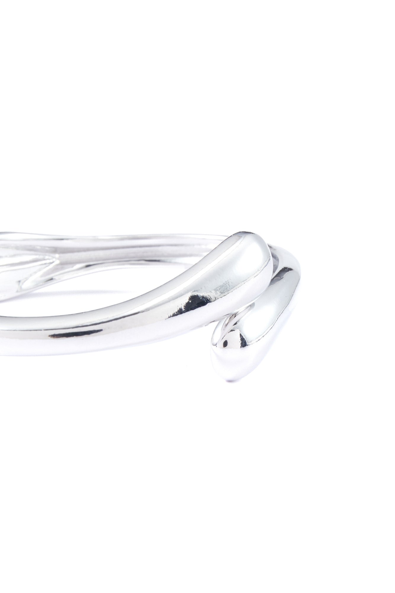 Silver Tone Bangle - Femi9 EG