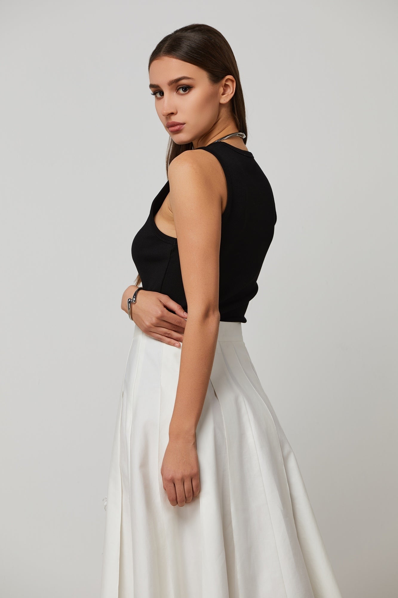 Top With Embroidery Logo - Femi9 EG