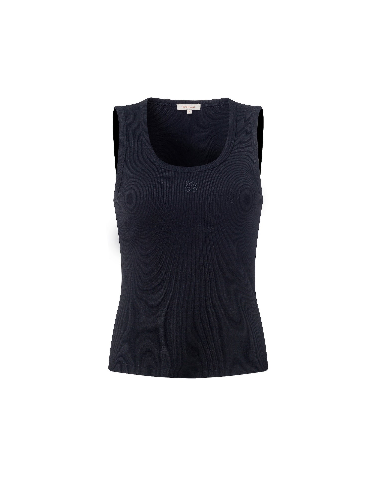 Top With Embroidery Logo - Femi9 EG