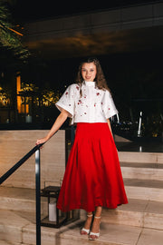 Scarlet Midi Skirt