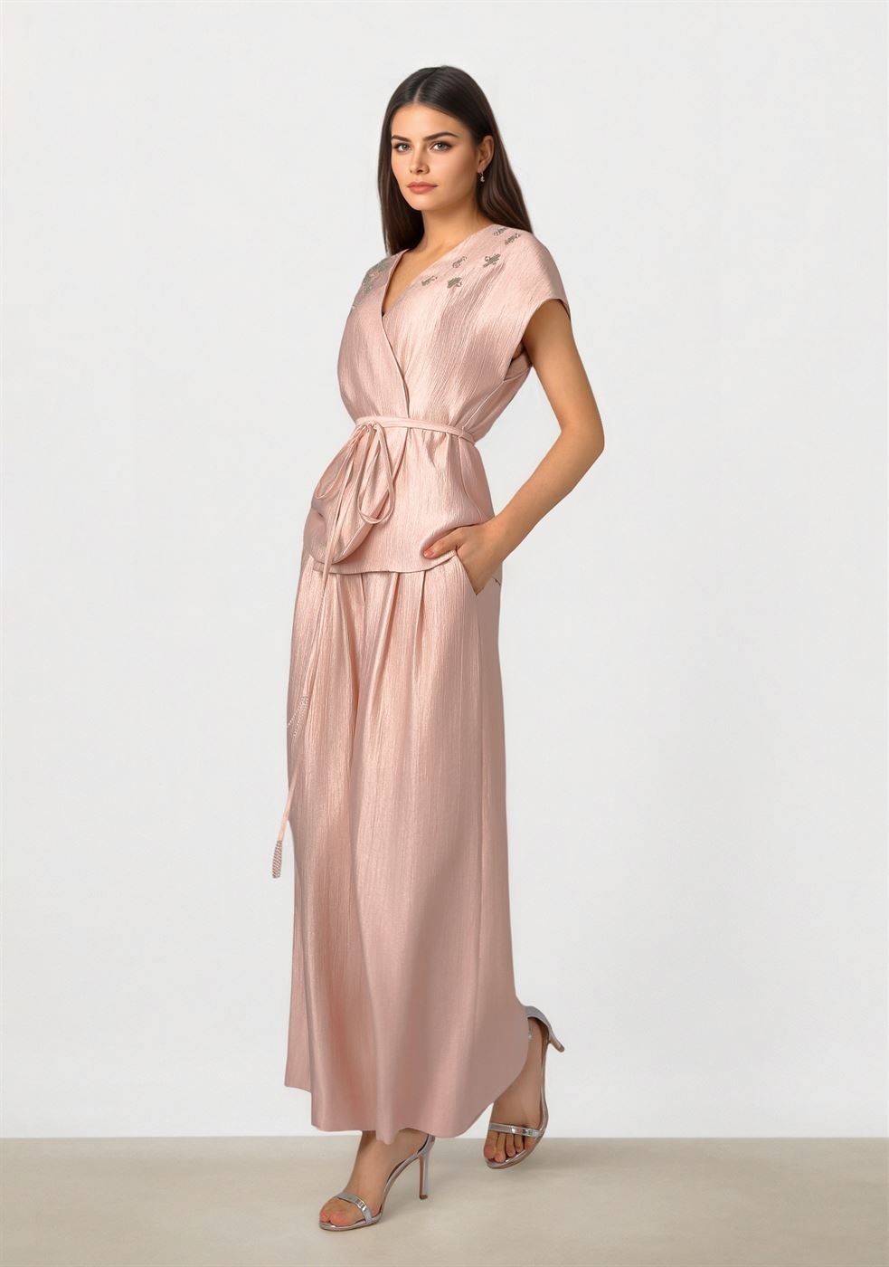 Soft Taffeta Pants