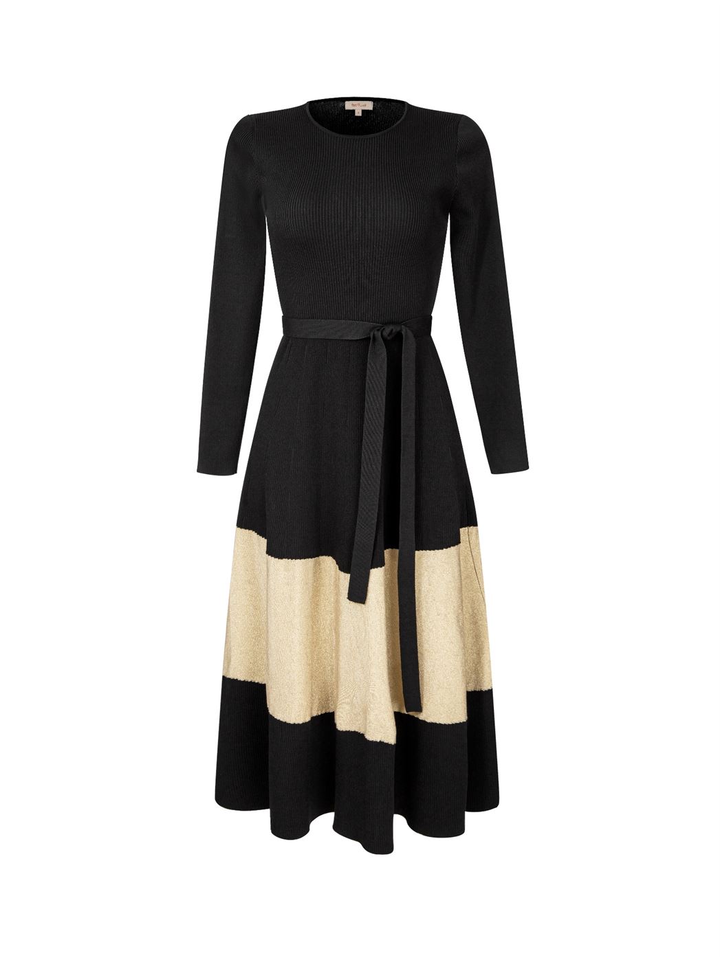 Contrast Insert Dress