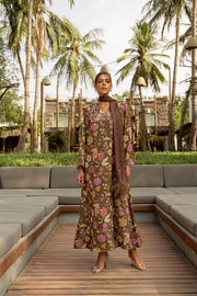 Floral Printed Kaftan