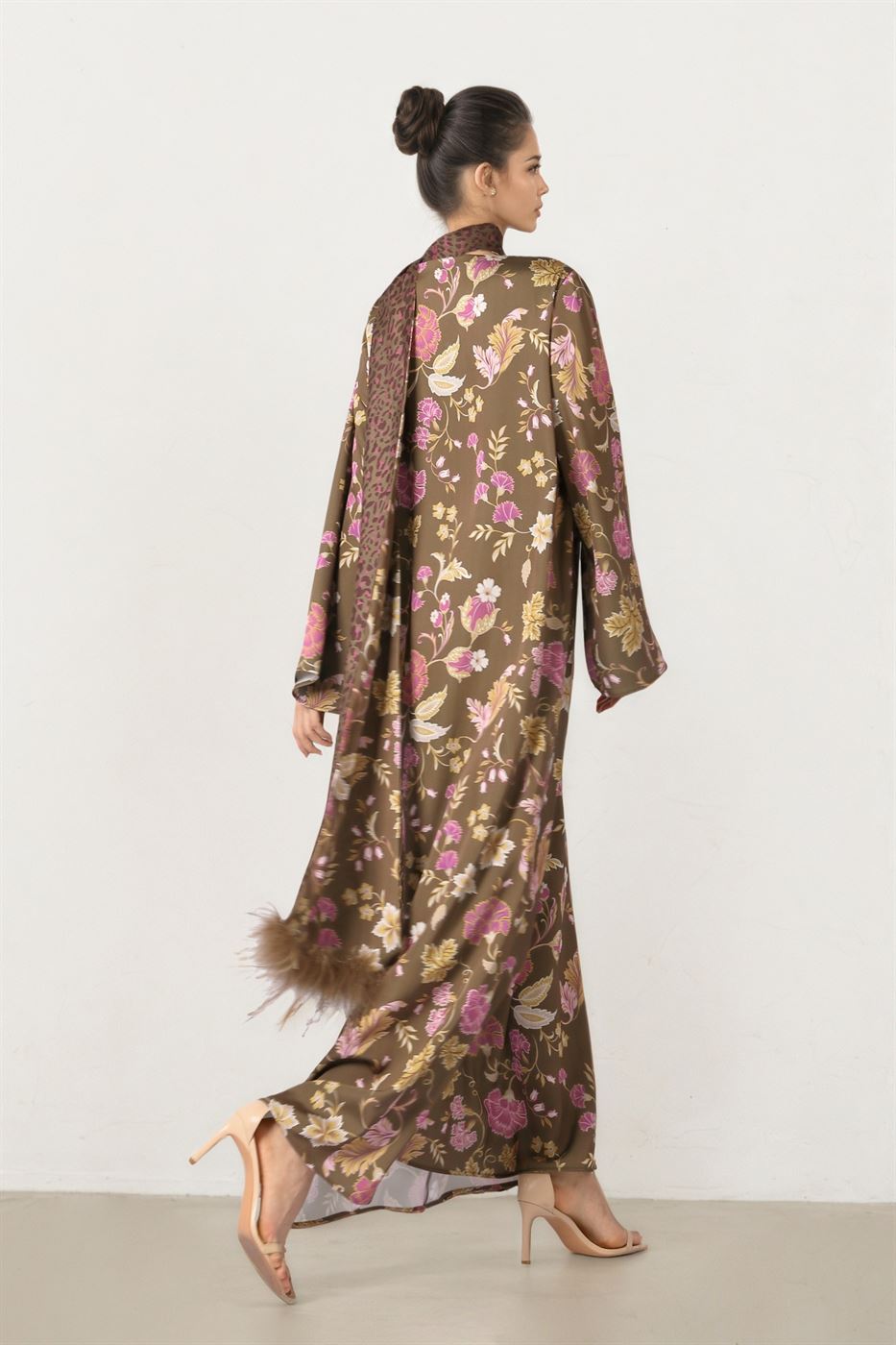 Floral Printed Kaftan