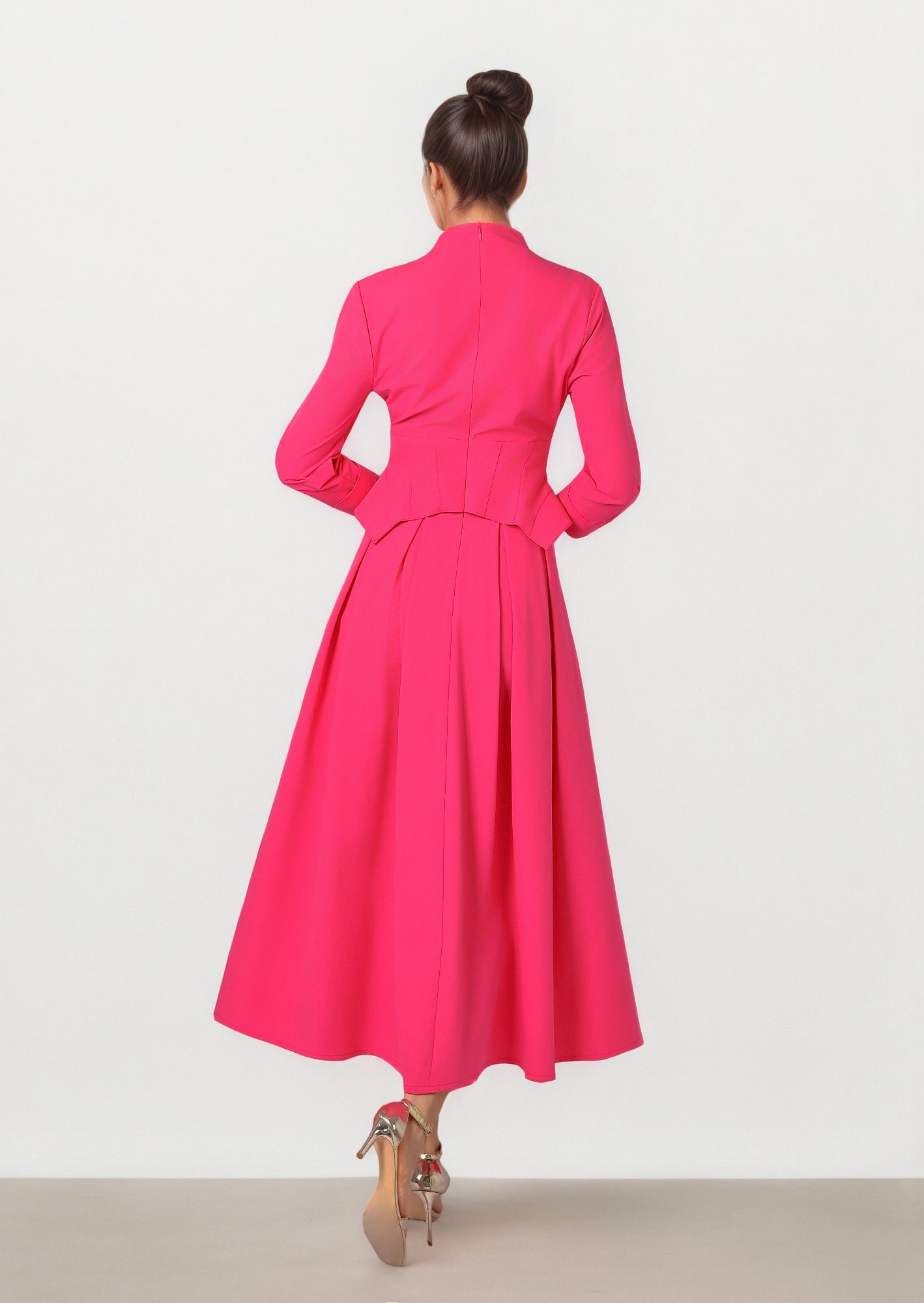 Waist Detail Midi dress
