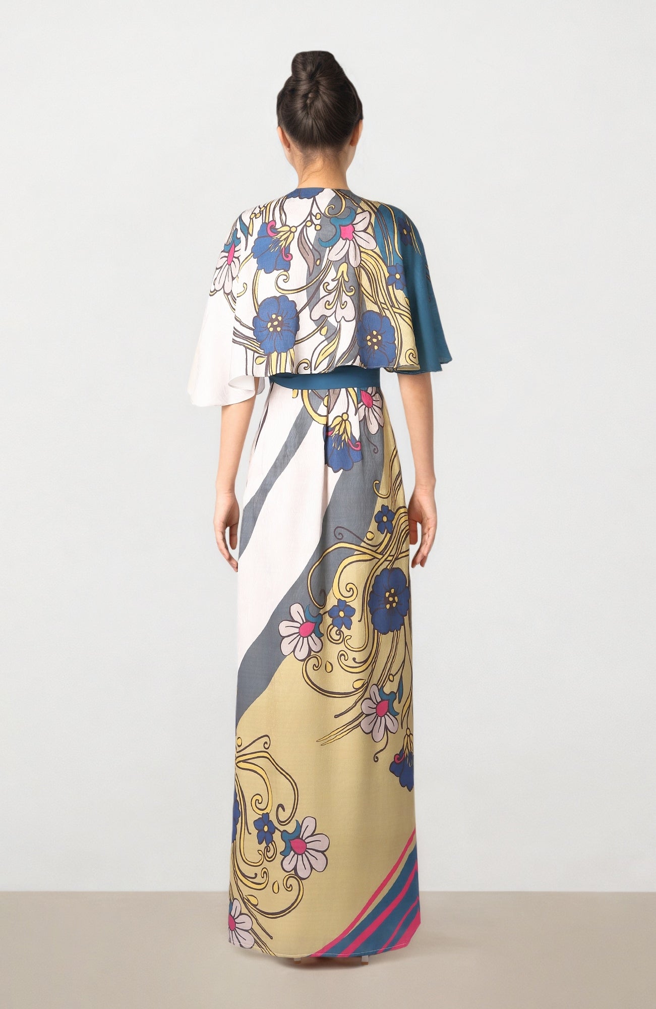 Printed Jacquard Dress