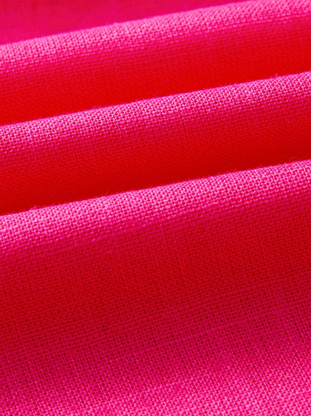 Fuchsia Linen Dress