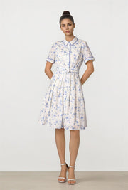 Embellished Jacquard Dress