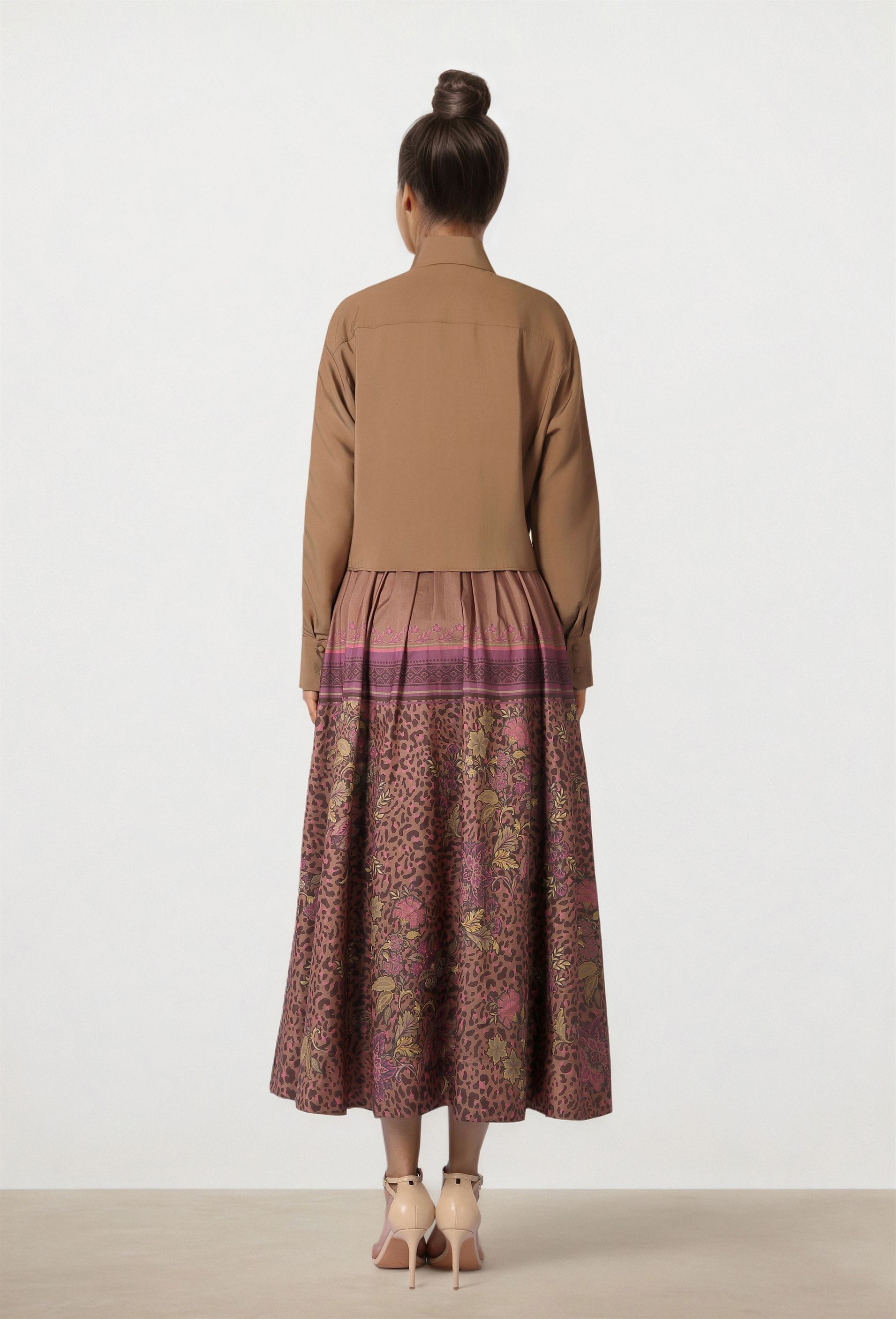 Knotted Organza Blouse