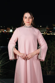 Feather Accent Dress