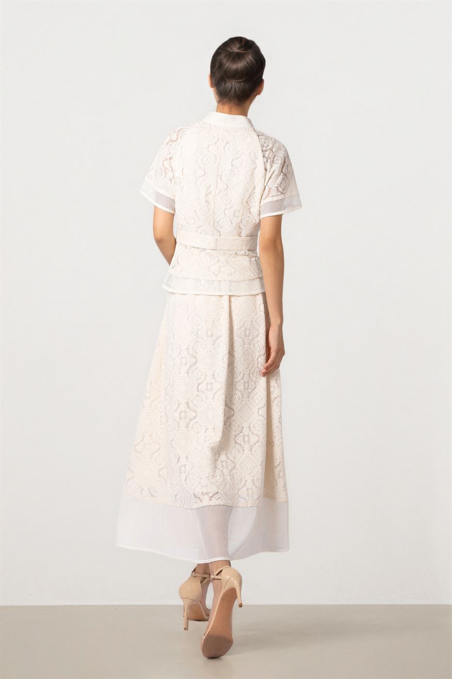 Lace A-Line Skirt