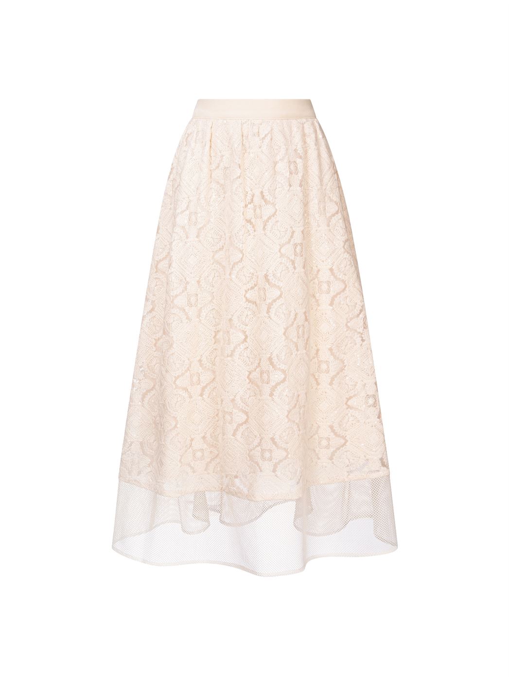 Lace A-Line Skirt