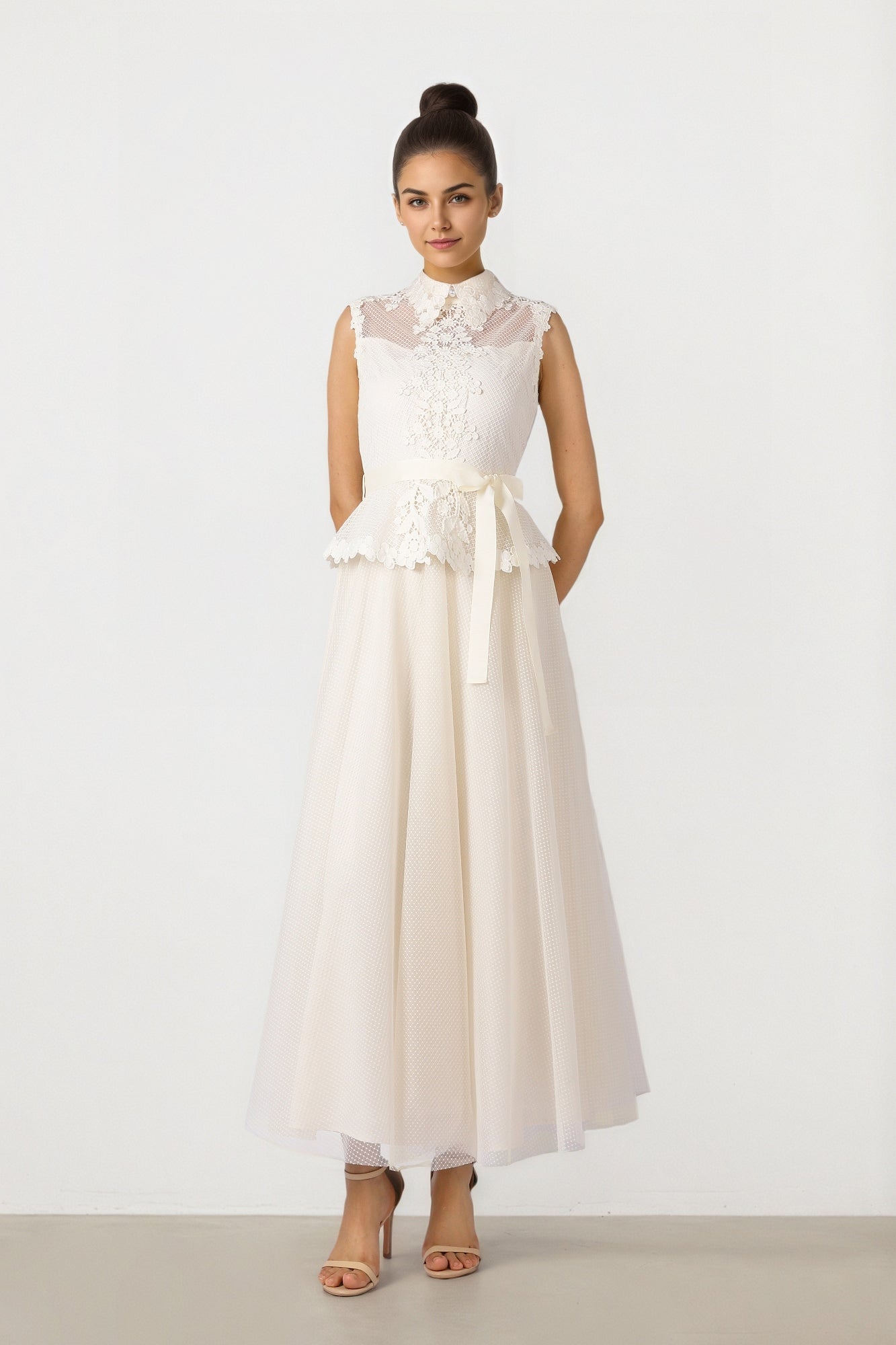 Lace Mesh Midi