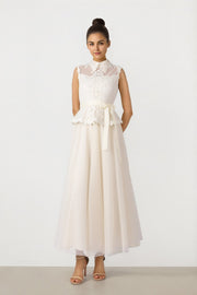 Lace Mesh Midi