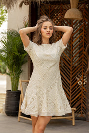 Lace Mini Dress